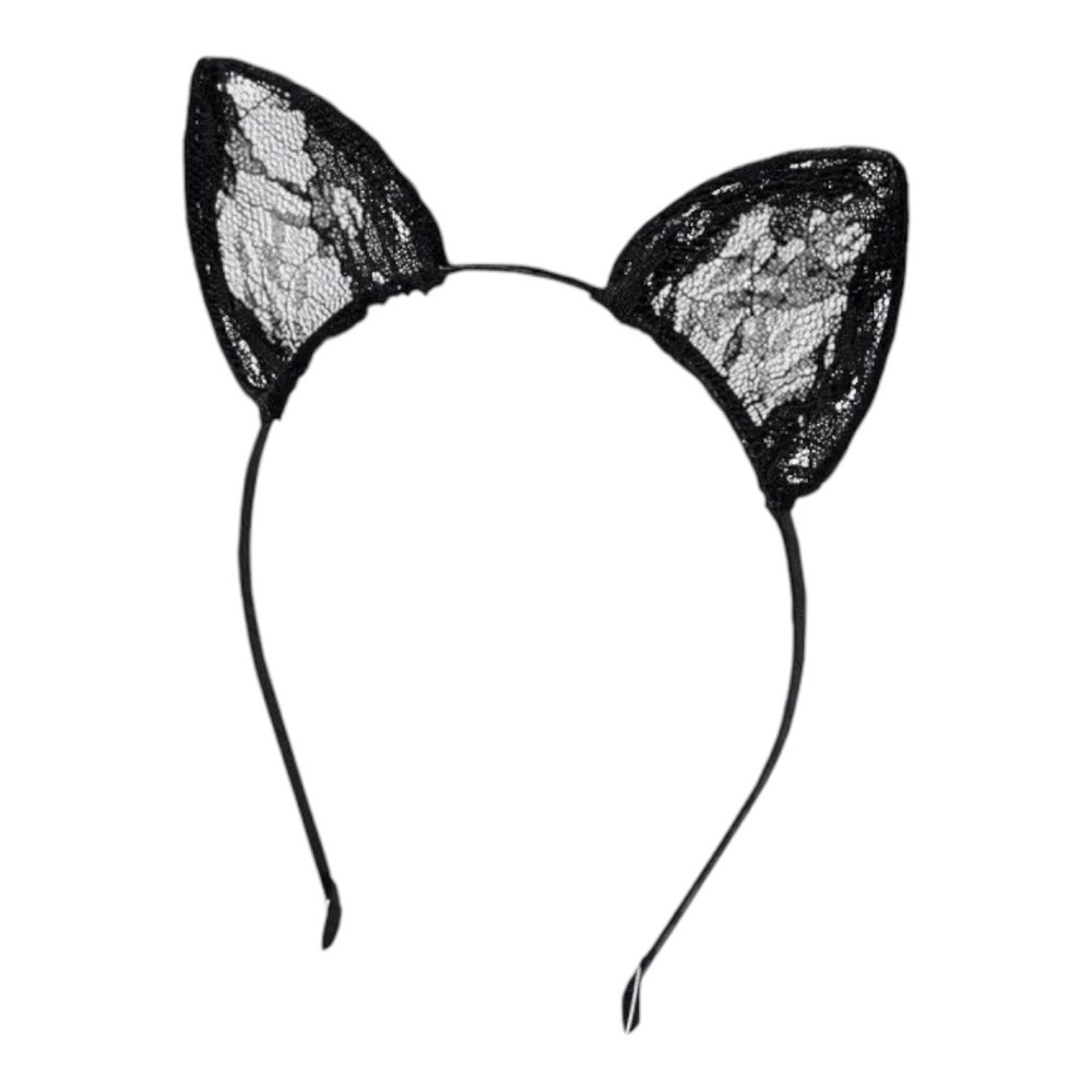 LA SENZA SEQUIN LACE CAT EARS HEADBAND - BRAND NEW, NO TAGS